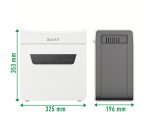 Destructeur Leitz IQ Protect 6X - coupe croisée