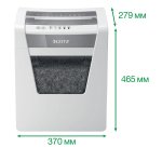 Destructeur Leitz IQ Office Sécurité - coupe croisée