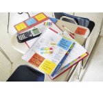 Marque-pages rigide étroit Classique Post-it - distributeur de 40 feuilles