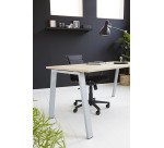 Chaise de réunion ANDREA tissu - structure noir