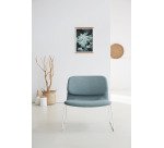 Chaise d'accueil SOLAIRU piètement traineau