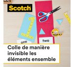 Ruban adhésif Scotch double face transparent