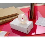 Pack de 12 cintas adhesivas Scotch Crystal transparentes - Ancho 19 mm x largo 33 m + 2 gratis