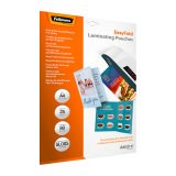 Doos met 25 lamineerhoesjes voorgeplooid A4 80 µ glanzend Fellowes