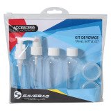 SAVEBAG Travel bottle kit for air travel