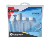 SAVEBAG Kit de flacons voyage pour déplacements en avion
