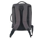 Uitbreidbare rugzak voor PC 17,3" zwart Savebag