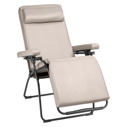 Fauteuil de repos pliable - RELAX OXYGENE Lafuma - matelas double épaisseur
