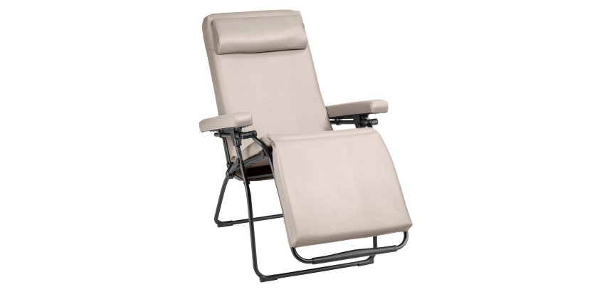 Fauteuil de repos pliable - RELAX OXYGENE Lafuma - matelas double épaisseur