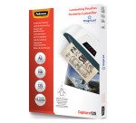 Paquete de 100 fundas de plastificación térmica A3 125 micras Fellowes Glossy