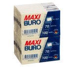 Notes repositionnables Jaunes 50 x 75 mm - Maxiburo