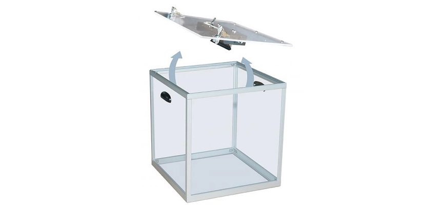 Urne électorale 1200 bulletins