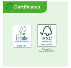 Papel higiénico Mini Jumbo de doble capa Tork T2 Advanced - 12 rollos de 170 m