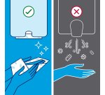 Secamanos modelo estándar 21 x 22,5 cm