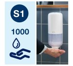 Recharge savon liquide Tork corps et cheveux - Cartouche 1 litre