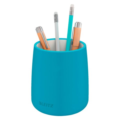 Cubilete portalápices de cerámica Leitz Cosy azul