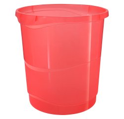 Papelera Esselte Colour'Breeze 14l coral