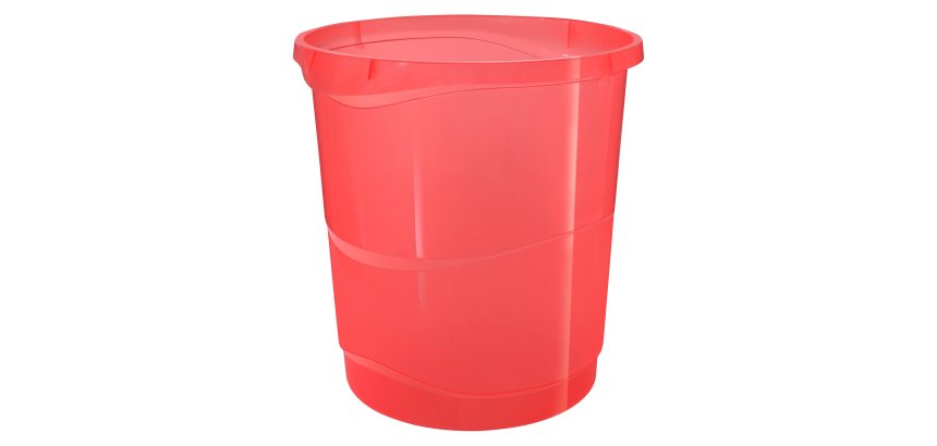 Papelera Esselte Colour'Breeze 14l coral