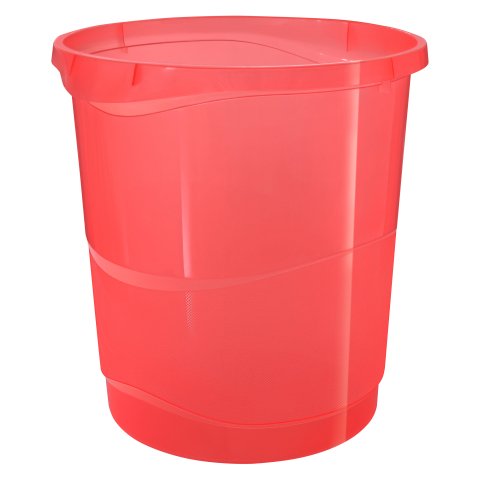 Papelera Esselte Colour'Breeze 14l coral