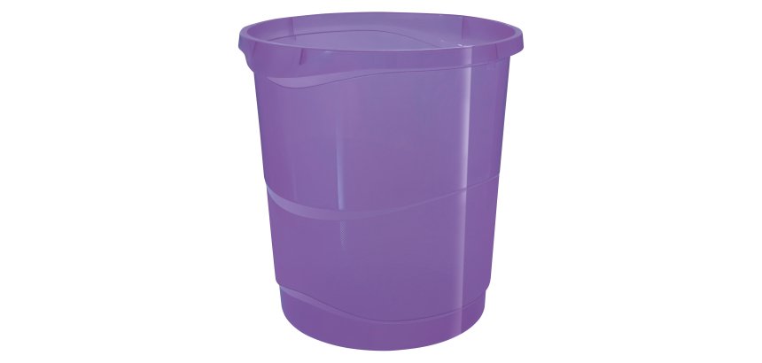 Papelera Esselte Colour'Breeze 14l lavanda