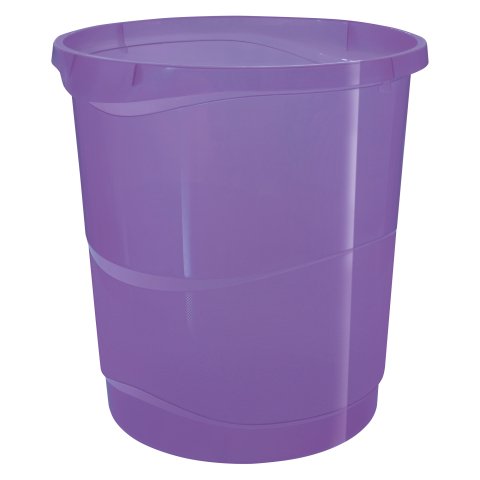 Papelera Esselte Colour'Breeze 14l lavanda
