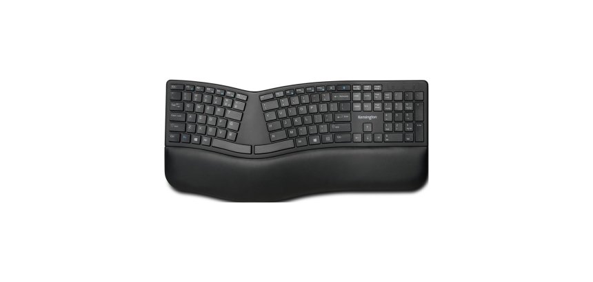 Teclado inalámbrico Pro Fit® Ergo Kensington negro