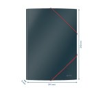 Carpeta con gomas y 3 solapas Leitz Cosy A4 cartón