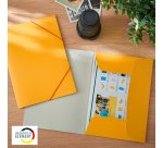 Carpeta con gomas y 3 solapas Leitz Cosy A4 cartón