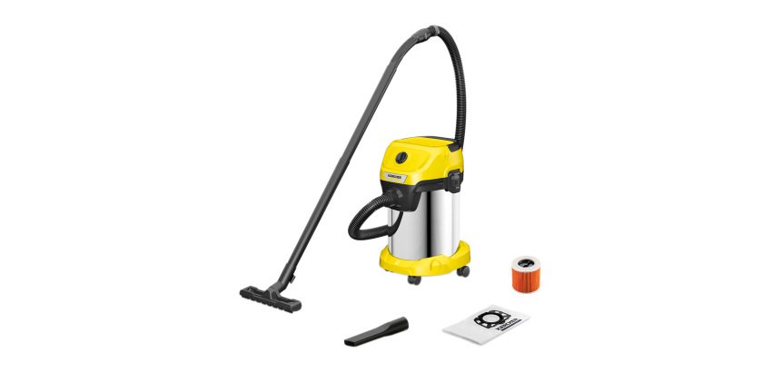 Aspirateur multifonctions WD3 Kärcher 19 L pour intérieur et extérieur