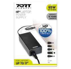 Cargador adaptador Alimentación  de red 65W para portátil HP PORT