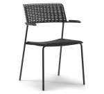 Chaise LULA avec accoudoirs