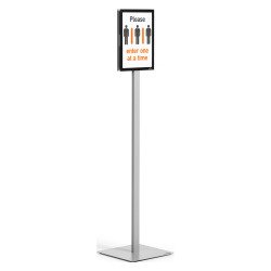 Poster stand on foot A4 Info Stand Basic Durable