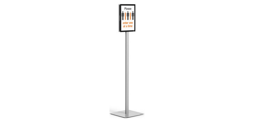 Porte-affiche sur pied A4 Info Stand Basic Durable