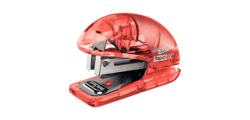 Grapadora Rapid mini Baby Ray Colour'Breeze F4 - Capacidad 10 hojas