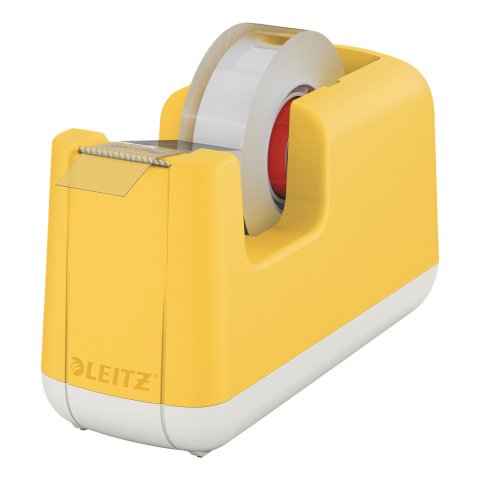 Dispensador cinta adhesiva Leitz Cosy Amarillo