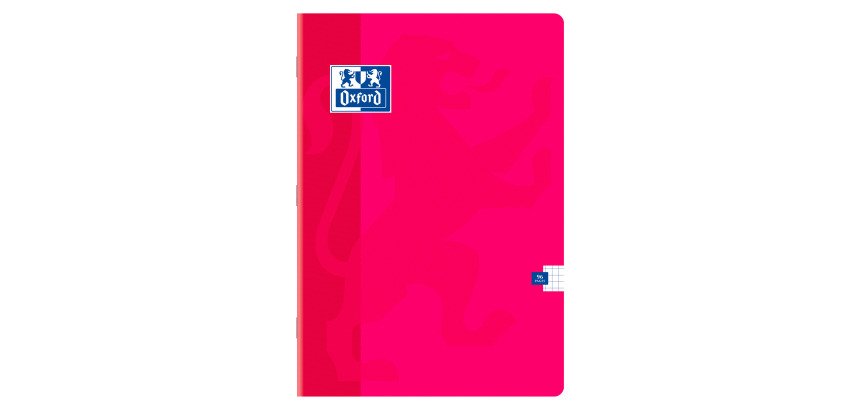 Cahier classique Oxford A4 assorti - Petits carreaux - 96 pages