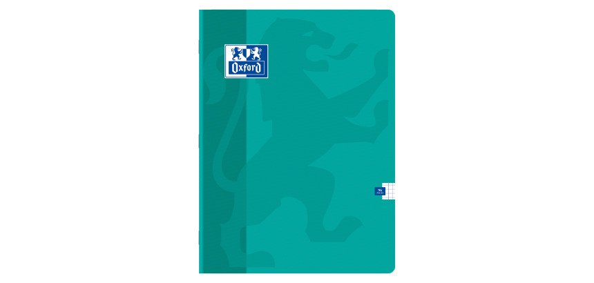 Cahier classique Oxford 24 x 32 cm assorti - Petits carreaux - 96 pages