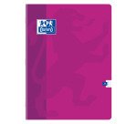 Cahier classique Oxford 24 x 32 cm assorti - Petits carreaux - 96 pages