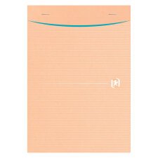 Notepad recycled Touareg Oxford A5 14,8 x 21 cm stapled - 5 x 5 - 80 sheets