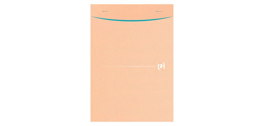 Schreibtischblock recycelt Touareg Oxford A5 14,8 x 21 cm geheftet - 5 x 5 - 80 Blatt