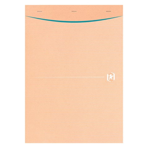 Bloc de bureau recyclé Touareg Oxford A4 21 x 29,7 cm agrafé- 5 x 5 - 80 feuilles