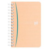 Recyled spiral notebook Touareg Oxford 9 x 14 cm small squares 180 pages 