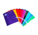 Cahier classique Oxford A4 assorti - Grands carreaux - 96 pages