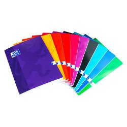 Cahier classique Oxford A4 assorti - Grands carreaux - 96 pages