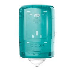 Dispensador mini M3 Tork Reflex™ con desbobinado central de hoja unica