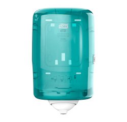 Dispensador mini M3 Tork Reflex™ con desbobinado central de hoja unica