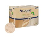 Papel higiénico doméstico Lucart EcoNatural 20 - film de 12 rollos