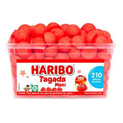 Haribo Tagada strawberry candy - Box of 1 kg