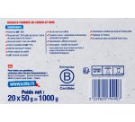 2 biscuits fourrés au chocolat noir Bjorg - 50 g