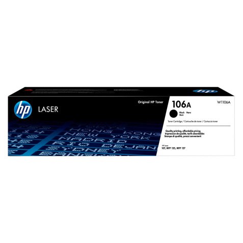 HP 106A - W1106A toner black for laser printer